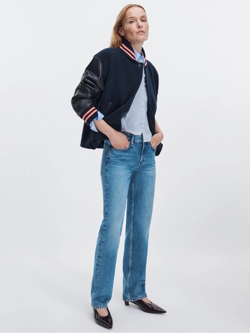 Rag and Bone Harlow Straight Jean sz 26
